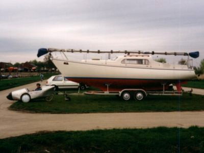 Alleweder mit Yacht